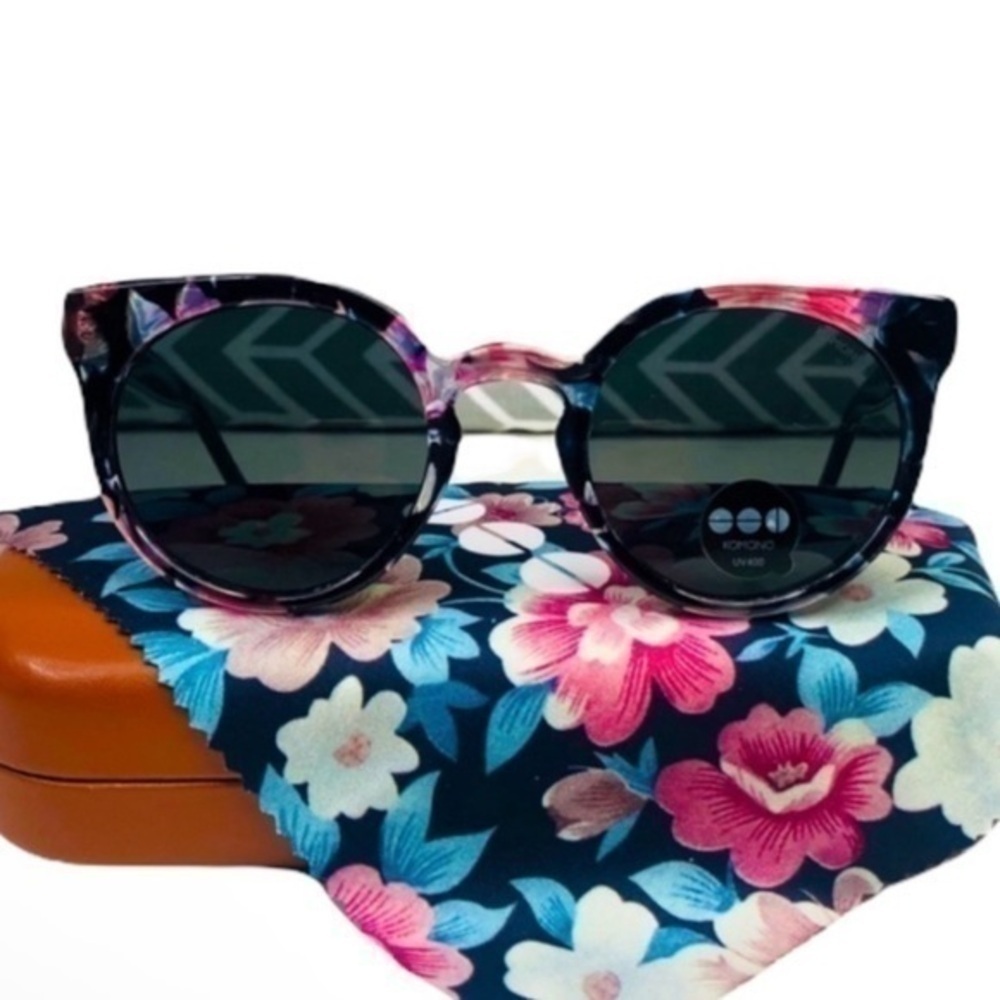 Komono sunglasses NEW women's Lulu Floral cateye - Picture 5 of 15